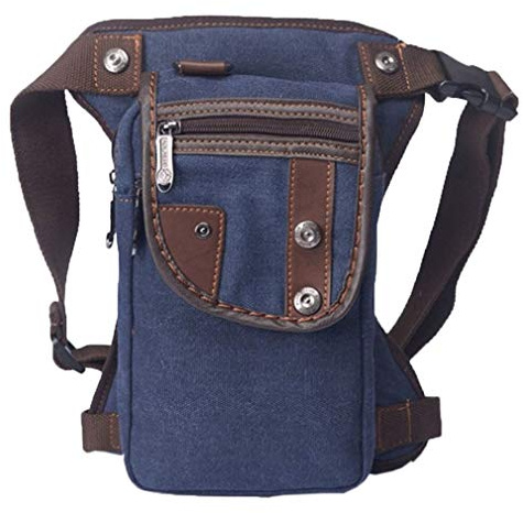 Beintasche Motorrad Canvas Reitertasche Bein Bauchtasche Drop Tasche Hüfttasche Leg Bag