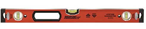 Johnson 9850-2400 24 in. Heavy Duty Aluminum Box Level*