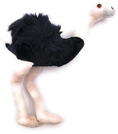 Onwomania Plüschtier Kuscheltier Stoff Tier Strauß Laufvogel Strauss 30 cm