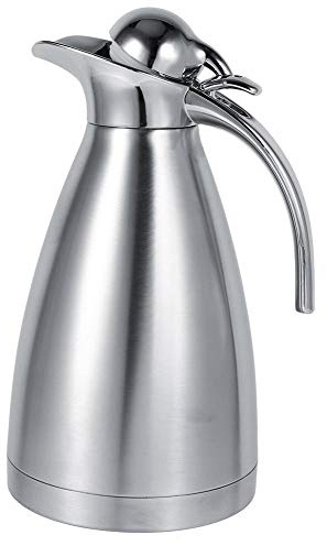 Stainless Steel Vacuum Insulated Jug, Keeps Drinks Hot or Cold for Hours, Double Walled Thermal Carafe for Water Coffee Tea Milk, for Home Office Travel Outdoor Use