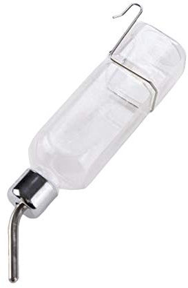 CUSROS Small Pet Rabbit Guinea Pig Hamster Water Fountain Water Dispenser Drinkwell, Water Fountain Drinking Bowl Bottle Feeder #1 L