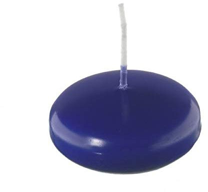 Kopschitz Schwimmkerzen Royalblau 55 x Ø 80 mm, 8 Stück, XXL Schwimmkerzen