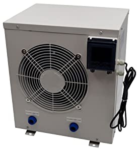 SPIRATO Pompe à chaleur de piscine 3 kW avec Wi-Fi pour petites piscines hors-sol