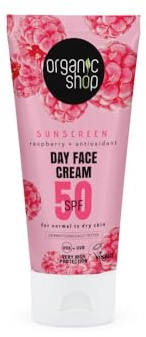 ORGANIC SHOP RASPBERRY CREMA FACIAL DE DIA SPF50 50ML