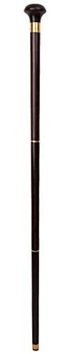 Bastón para caminar Bastón portátil Bastón para caminar - Ébano Violeta Bronceado Bastón antiguo - Bastón redondo de madera maciza Tres secciones - Bastón de caoba - Andador de madera antiguo (F