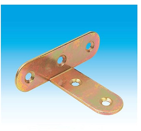 PRIMUZ Hardware-Möbelbeschlag, Holzbearbeitung, fester Winkel, T-Stecker, 90-Grad-Winkeleisen, Ecke, 20 Stück