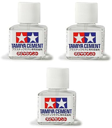 TAMIYA 87003 Liquid Cement 40ml THREE PACK