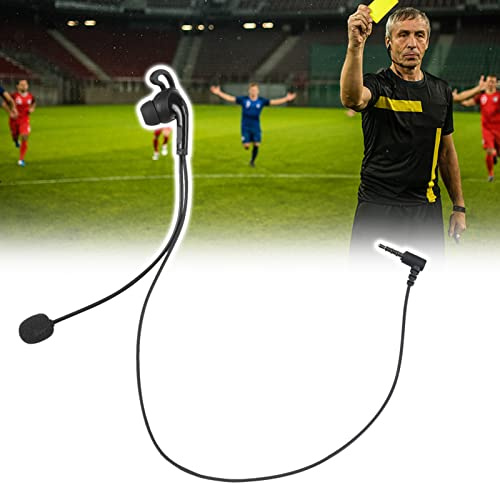 Mulcort Referee Headset, In-Ear Headphone with Microphone Replacement for V6 Pro/ V6C/ V4 Plus/ V4C Plus/FBIM Intercom