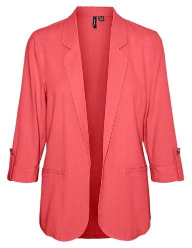 VMJESMILO WVN GA Noos - Chaqueta Holgada 3/4, Coral, M