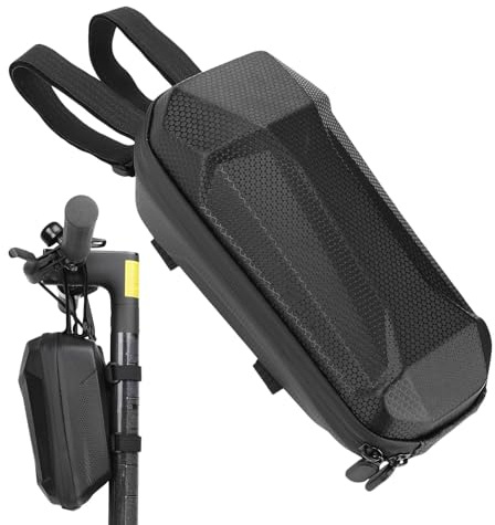 Sacoche de guidon de scooter électrique, sacoche de guidon étanche avec capacité de 2 l, sac étanche pour scooter, coque rigide, EVA, installation rapide