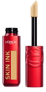 L'Oreal Paris Infaillible Skin Ink, Foundcealer, Deckend wie eine Foundation, Leicht wie ein Concealer, bis zu 48H semi-permanentes Make Up, Wasserfest, Schweißfest, Kein Abfärben, Medium Warm 290