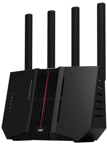 ASUS RT-BE92U BE9700 Tri-Band WiFi 7 Router, Supports New 320MHz Bandwidth & 4096-QAM, MLO, AI WAN Detection, AiMesh Support, Subscription-Free Network Security & Comprehensive VPN Features