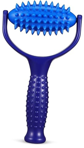 Holibanna Massagestab Rolle aus Abs Pvc Nackenmassagegerät für Rücken und Beine Handlich Tragbar Muskelentspannung für Yoga und Büro