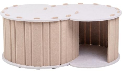 Casa para Mascotas - de Juego para Gatos de Interior | Casa para Gatos | Cama para Gatos | Gran rascador para Gatitos Jugando extraíble para Conejo, hogar y Descanso