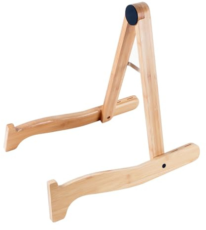 Ukulelenständer aus Holz, A-Gestell, Stehender Musikinstrumentenhalter mit glatter Seite für Ukulelen, Violinen