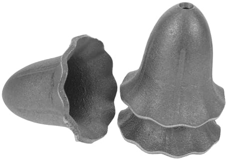 Cabilock 3 Piezas Campana de Hierro Fundido Vintage para Colgar Pared Timbre DIY Resistente al Exterior Decoración Rústica para Patio Jardín y Bar Granja