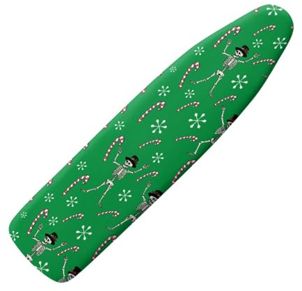 Copriasse Da Stiro Universale 140X45 Verde Morbida Custodia Con Elastico, Resistente Al Calore, Rivestimento Impermeabile Anti-Bruciatura Con Bordo Elastico