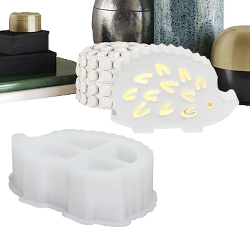 3D Silikon | Igelkottsdjurform för sockerpasta | Cement Cement Krita Cakes Matdekoration | För vuxna och barn