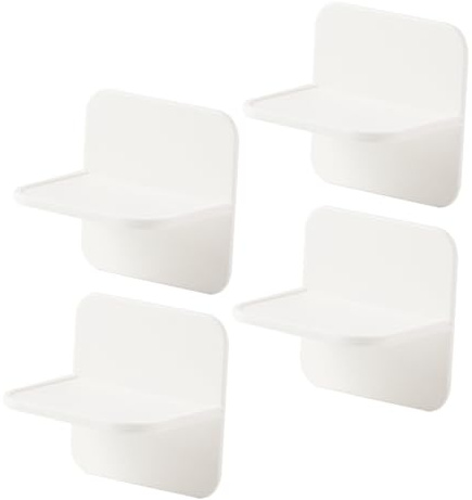 HEALSOPTHY Conector Antivuelco para Muebles de Pared 4 Piezas Color Claro para Niños Dispositivos Seguridad Niño Fijador de Armarios Cajones Protector Infantil Seguridad Hogar