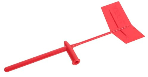 ifundom Indicateur de Direction du Vent Marin en Plastique Rouge Accessoire pour Voilier Compact Girouette Extérieure Stable et Visible Pièce Détachée pour Kayak Yacht et Navigation