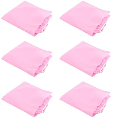 SUPVOX 10 Gonne da Bagno Monouso Non Tessuto, Accappatoio Monouso per Spa e Saloni, Gonna Avvolgente per Sauna e Impacchi da Bagno, Confezione da 10 Pezzi Rosa, Uso Esterno e Interno