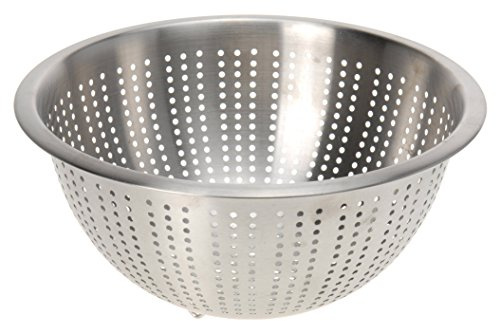Küchensieb Edelstahl Sieb Dampfeinsatz Seiher Salat-Sieb Abtropfsieb 24cm