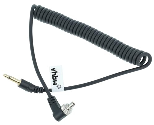 vhbw Blitz PC Sync Kabel Blitzkabel Synchronkabel auf 3.5mm kompatibel mit Pixel TR-332RX Studioblitz, externen Blitz