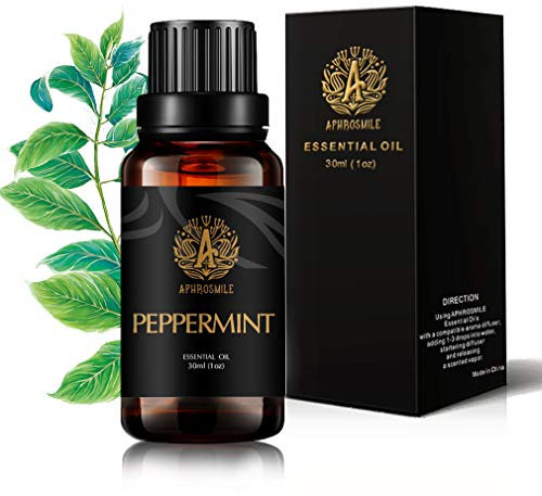 Aromatherapie Pfefferminze ätherisches Öl für Diffusor, 30ml 100% reines Pfefferminz ätherisches Öl für Luftbefeuchter, 1oz Therapeutische Grade Pfefferminze ätherisches Öl für zu Hause, Massage