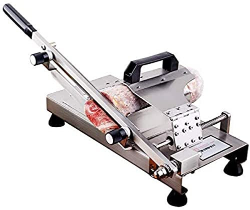 Cortador De Carne, Cortador Manual, Acero Inoxidable, Comercial De Gran Tamaño, Rebanador De Carne Congelada, Cordero Y Verduras.