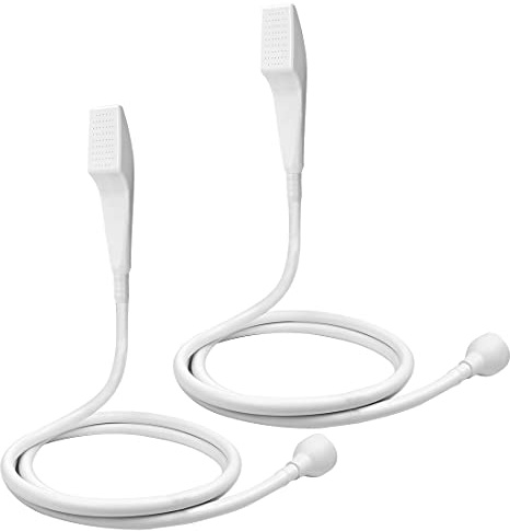 2 Pcs Doccetta per Miscelatore,Doccia Portatile Multifunzione Doccetta Rubinetto Push On Lavello Soffione Doccia, per Lavare i Capelli di Animali Domestici, Bambini e Anziani (2 Metri)