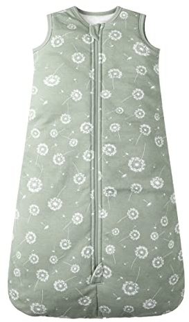Owlivia Bio-Baumwolle Baby Schlafsack 0.5 Tog & 2.5 Tog Jungen Mädchen Schlafsack, Tragbare Baby-Decke mit 2-Wege-Reißverschluss
