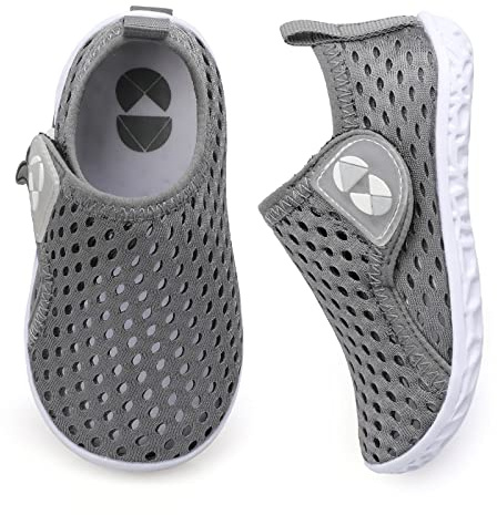 Toddler Water Shoes for Girls Boys Kids Barefoot Swim Beach Aqua Socks Summer Sandals Breathable Quick Dry for Outdoor Water Sports Pool River 7-7.5 Toddler