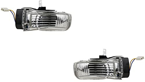 Johns, LED Außenspiegel Blinker passend für VW Touran 1T 02/03-05/10 links & rechts Set