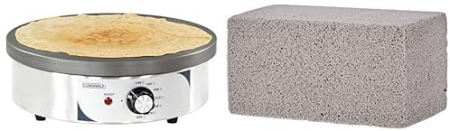 Crêpière familiale Billig CCR35EF - Casselin & CPA - Pierre abrasive