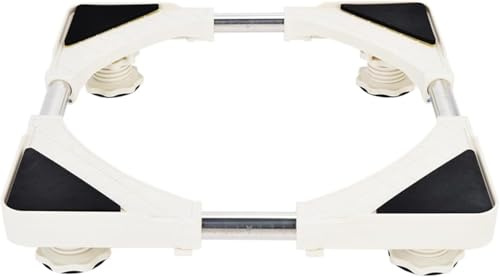 YiHYSj Waschmaschinen Untergestell Einstellbare 47-70cm Kühlschrankfuß für Waschmaschine Trockner Kühlschrank Gefrierschrank Geschirrspüler (Höhe:7-9cm)