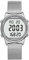 Damen Schrittzähler Uhr,Wasserdicht Fitness Tracking Digitale Uhr,Ohne Bluetooth und APP,Senioren Armbanduhr mit Schrittzähler Kalorienzähler,Sportuhr zum Gehen/Laufen(Silber)