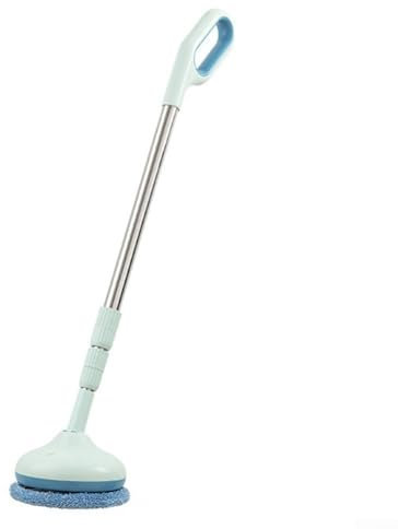 EasyByMall Macchina elettrica per la pulizia dei vetri con design telescopico per finestre alte (blu)