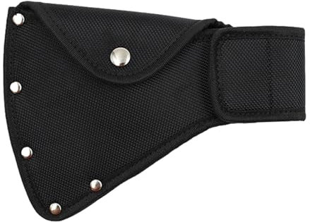 Housse de tête de Hache en Nylon épais, Ajustement sûr, Compact, Pratique avec Boucle en métal à Suspendre, Protection Durable pour Hache de Camping, 43 g