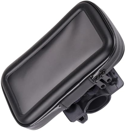 Toyvian 1 Stück Fahrrad Mobiltelefon Wasserdicht Beutel Fahrradlenkertasche Rennrad Handytasche Halter Montieren Taschen Für Fahrräder Fahrrad Handytasche Fahrradlenker- Schwarz