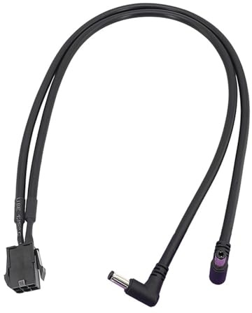 SLXLYH Versátil accesorio de computadora GPU de 6 pines a CC 12 V cable de alimentación para tarjetas gráficas, cable de alimentación para rendimiento continuo, cable de tarjeta gráfica