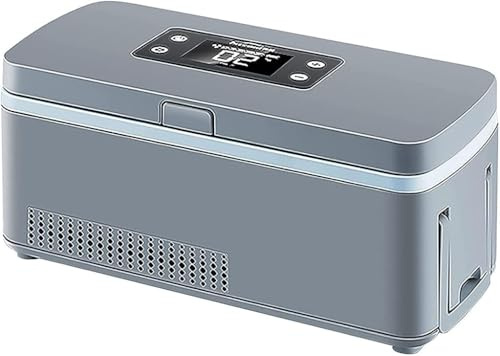 Frigorifero per insulina, mini frigorifero per insulina portatile, mini frigorifero per farmaci, borsa da viaggio USB automatica, contenitore termico per medicinali da 2 a 8 gradi, per viagg