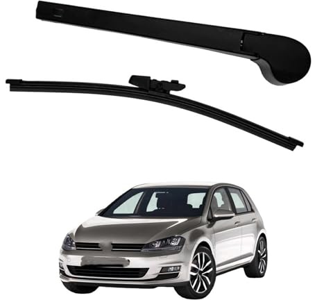 Auto Heckwischerblatt für VW Golf 7 MK7 2014-2019, Auto Heckscheibenwischerarm Wischerblatt Set Zubehör