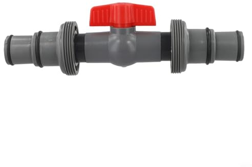 Connecteur en T pour tuyau de piscine compatible avec les systèmes de filtre à sable pour tuyaux de 32 mm et 38 mm, installation de chauffage, routage et raccord de dérivation