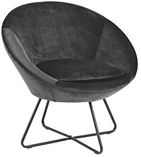 PKline Sessel Cenna dunkelgrau schwarz Polstersessel Wohnzimmer Clubsessel Lounge