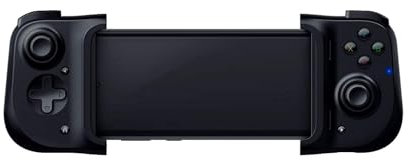 Razer Kishi pour Android - Contrôleur de Jeu Pour SmartPhone (Connexion USB-C, Design ergonomique, Ajustement individuel pour téléphones mobiles, Clé analogique, Latence ultra faible) Noir