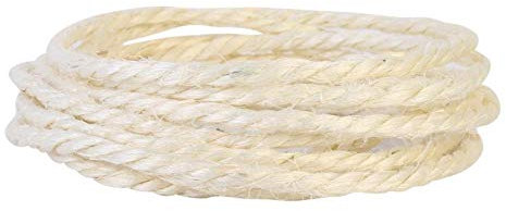 YITON Kratzbäume Katze 4mm Sisalseil Für Kratzbaum Kätzchen Klettergerüst DIY Pet Scratching Post Toys Making Desk Legs Bindung 1St 5 Meter