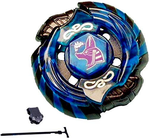 Elrozo Rapidity Mercury Anubis Blau + Launcher Kreisel für Metal Fusion 4d Fury Arena