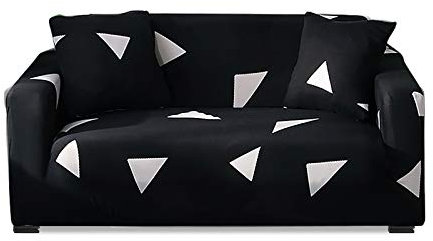 PETCUTE Sofaüberwurf Stretch Couch überwurf 3 sitzer Spandex Sofabezug mit Armlehne Couchbezug Antirutsch Stretchhusse Weich Stoff Sofa-Überwürfe #9