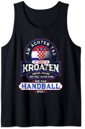 Handball und Kroatien Rukomet Hrvatska Tank Top