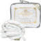 LuxBedCo Mulberry Silk Duvet with Egyptian Cotton Casing - Soft & Luxurious Silk Bedding for Winter & Summer Use - Double Duvet